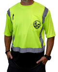 Demons Behind Me Class 2 Hi-Vis Performance T-Shirt