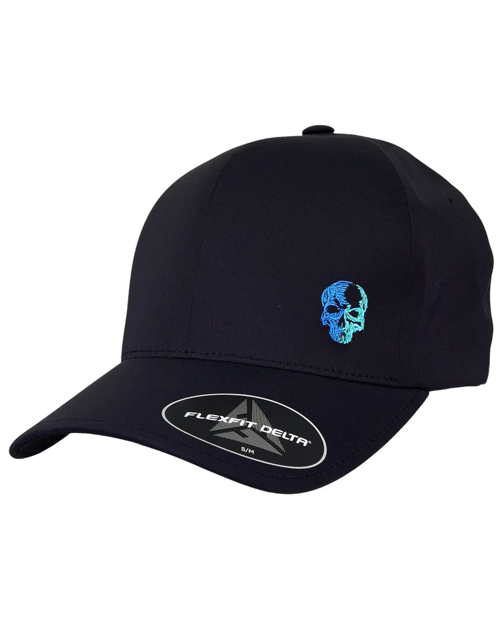 Demons Behind Me Flexfit Delta Performance Two-Tone Skull Cap