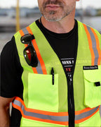 Demons Behind Me Class 2 Hi-Vis Stretch-Panel Vest