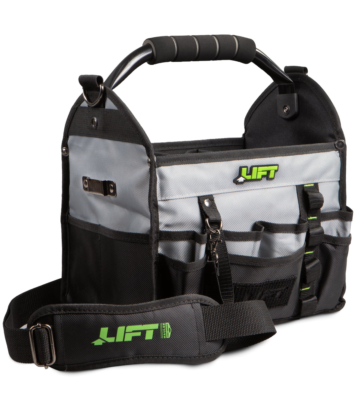 LIFT Safety HAULER Open Top Tool Bag – 17 Pockets