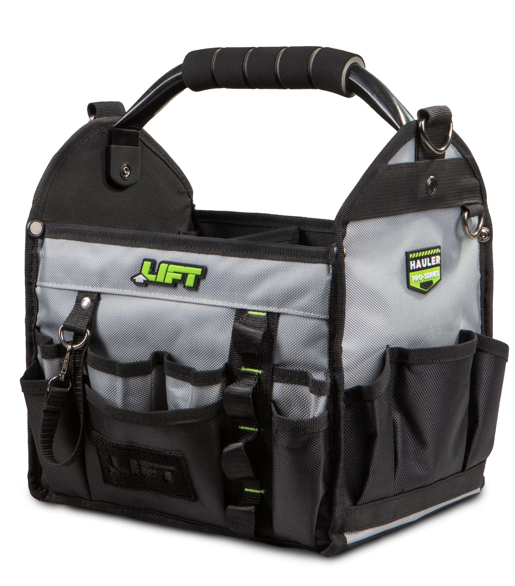 LIFT Safety HAULER Open Top Tool Bag – 17 Pockets