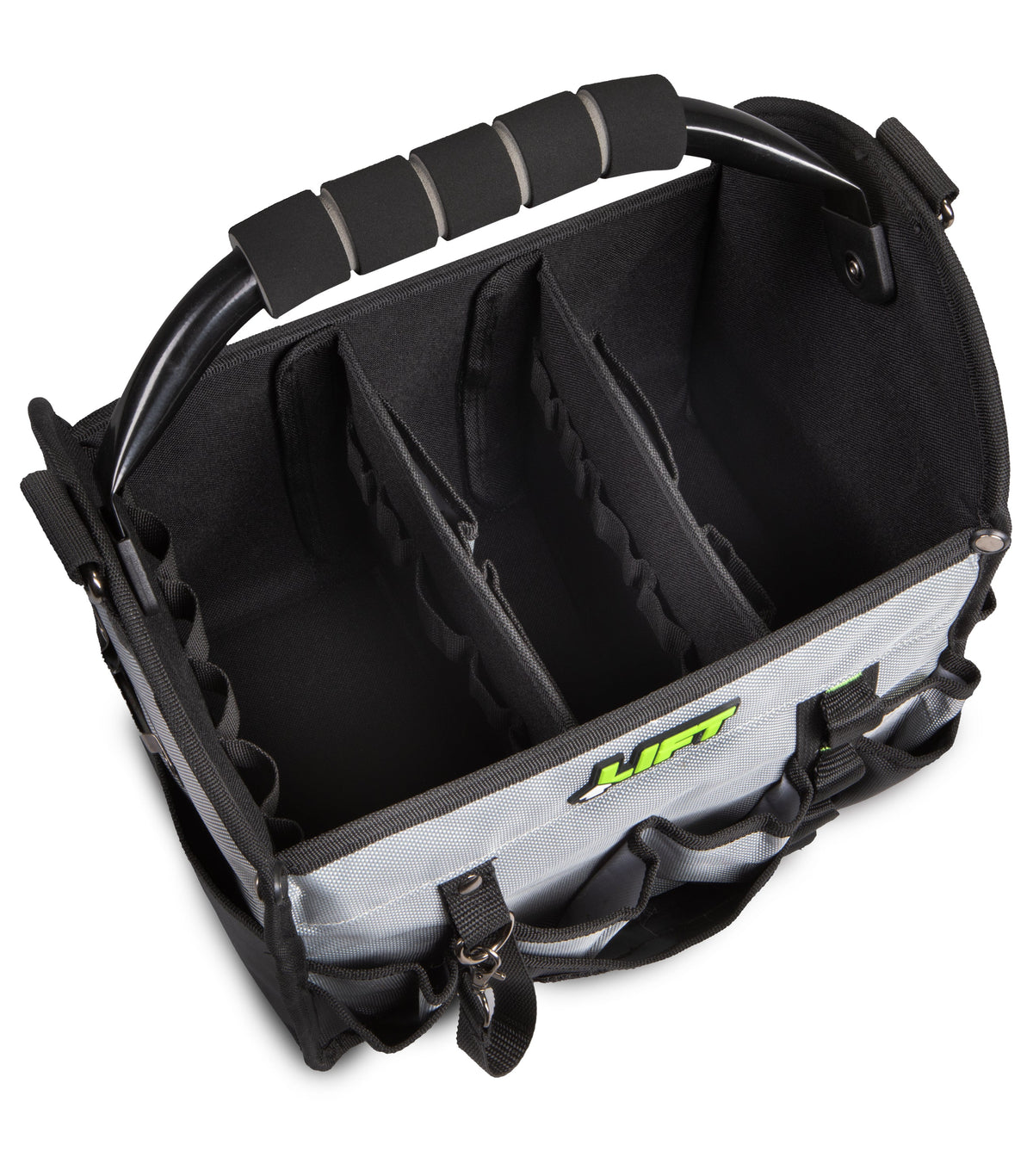 LIFT Safety HAULER Open Top Tool Bag – 17 Pockets