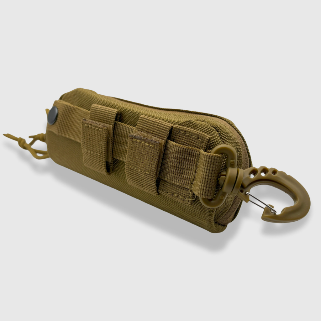 Banner Eyewear Armadillo MOLLE Eyewear Case – Tan