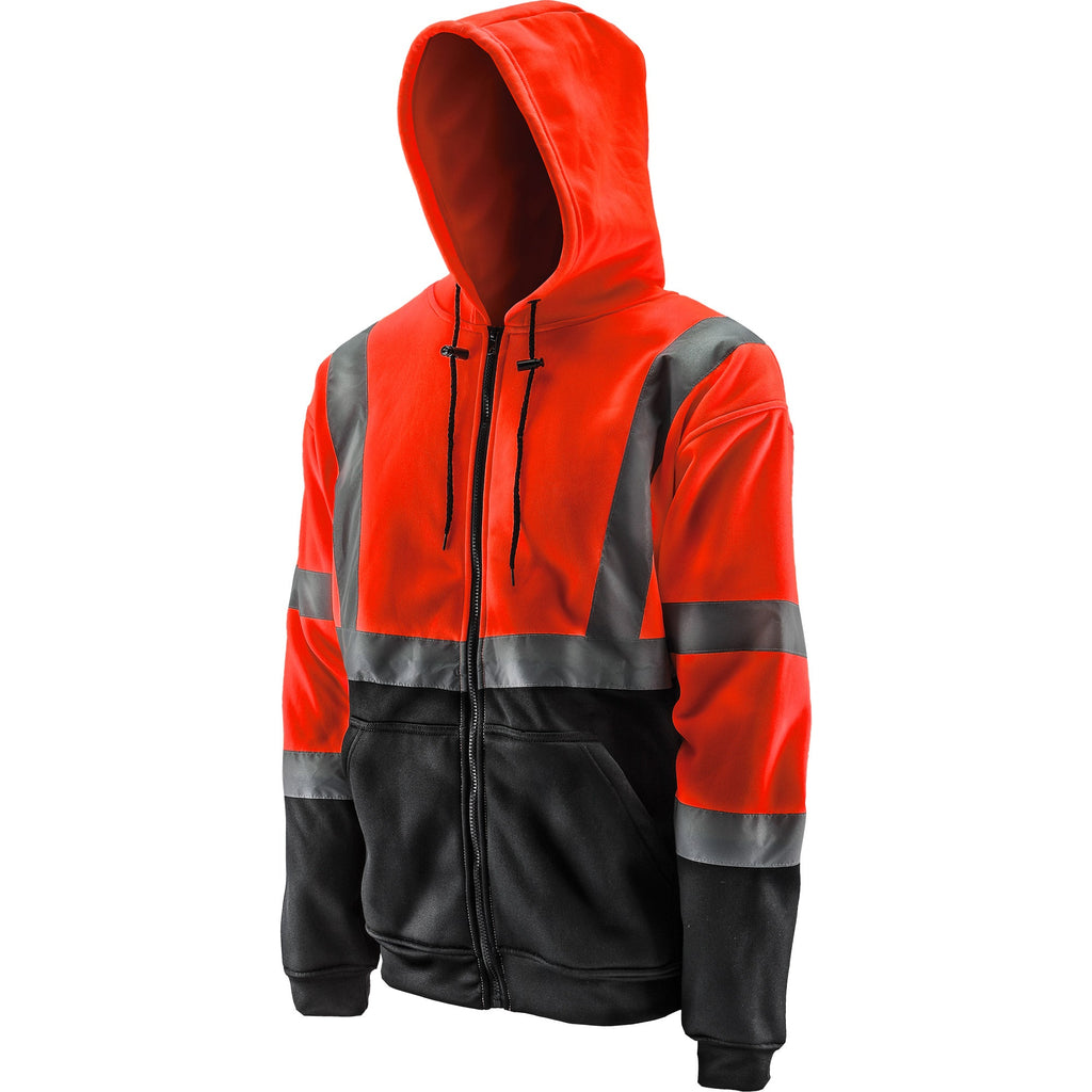 LIFT Safety Hi-Viz Pro Class 2 Safety Hoodie – Orange