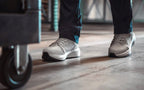 Xena Astra women’s work sneakers in White Gold SD