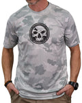 Demons Behind Me Classic Logo Camo-Hex Performance T-Shirt