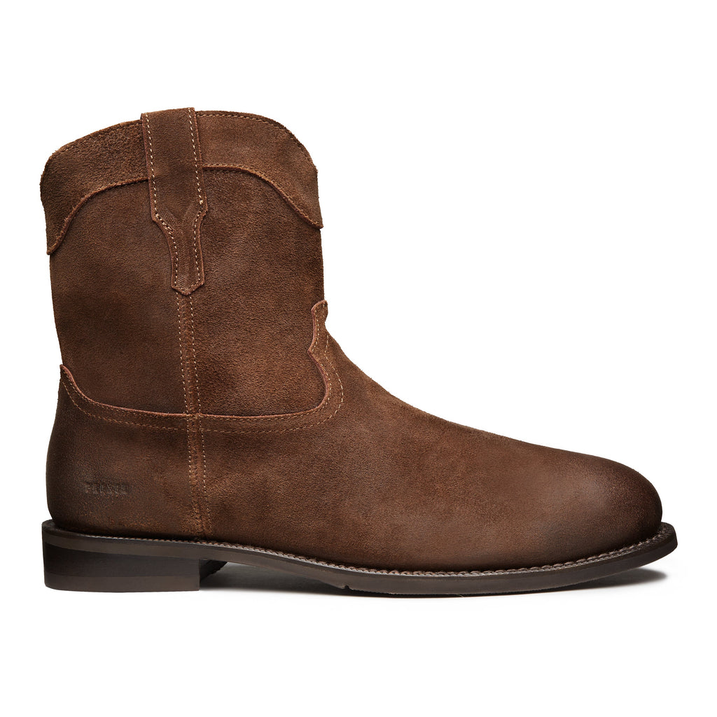 Proxon Fulton Steel Toe Western Work Boot – Moka