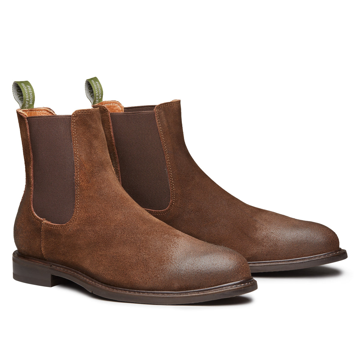 Proxon Bronx Steel Toe Chelsea Work Boot – Moka