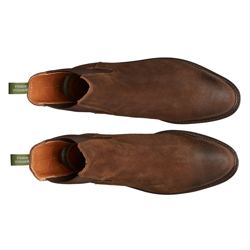 Proxon Bronx Steel Toe Chelsea Work Boot – Moka
