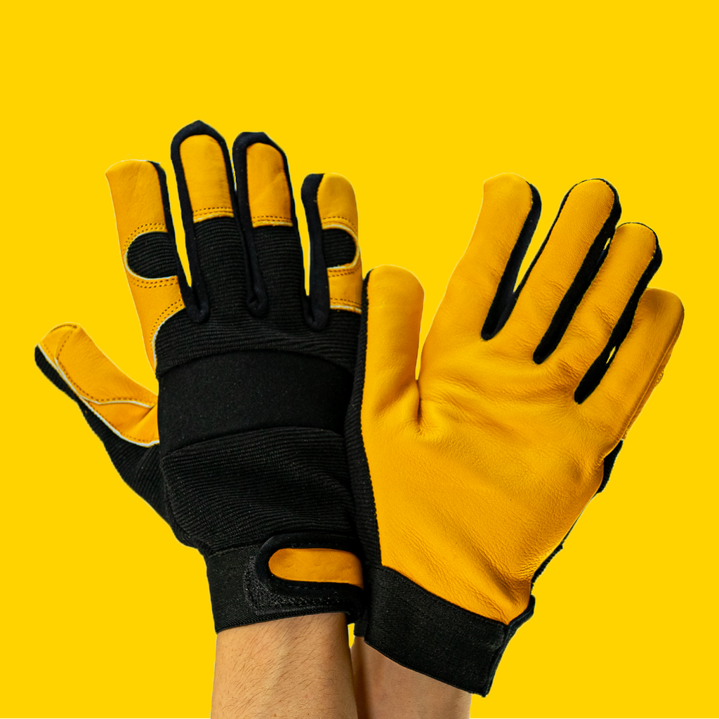 Advanced Gloves BP-300 Cowhide Mechanics Gloves