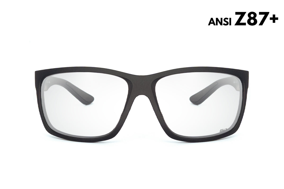 Detour Breach Clear ANSI Z87+ Safety Glasses