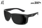 Detour Breach XL Jet Black Polarized ANSI Z87+ Safety Sunglasses