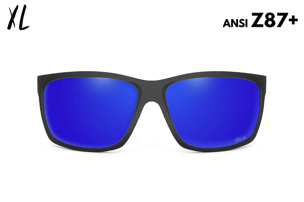 Detour Breach XL Deep Blue Polarized ANSI Z87+ Safety Sunglasses