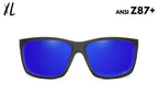 Detour Breach XL Deep Blue Polarized ANSI Z87+ Safety Sunglasses