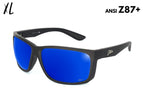 Detour Breach XL Deep Blue Polarized ANSI Z87+ Safety Sunglasses