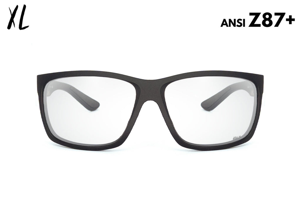 Detour Breach XL Clear ANSI Z87+ Safety Glasses