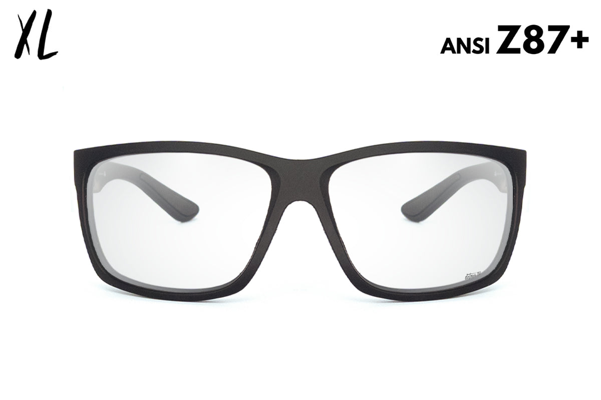 Detour Breach XL Clear ANSI Z87+ Safety Glasses