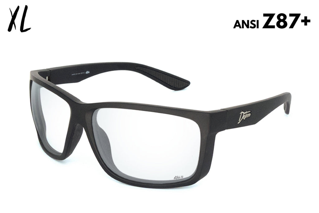 Detour Breach XL Clear ANSI Z87+ Safety Glasses