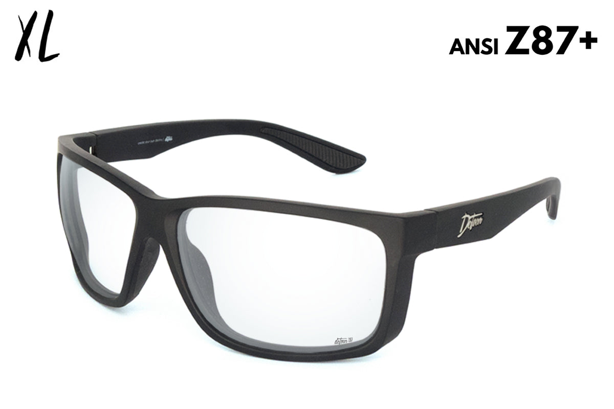 Detour Breach XL Clear ANSI Z87+ Safety Glasses