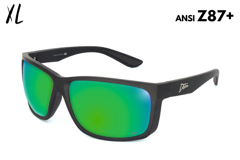Detour Breach XL Green Machine Polarized ANSI Z87+ Safety Sunglasses