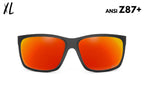 Detour Breach XL Red Sunset Polarized ANSI Z87+ Safety Sunglasses