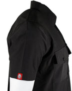 Demons Behind Me Performance Tech Hybrid Stretch Shirt – Black