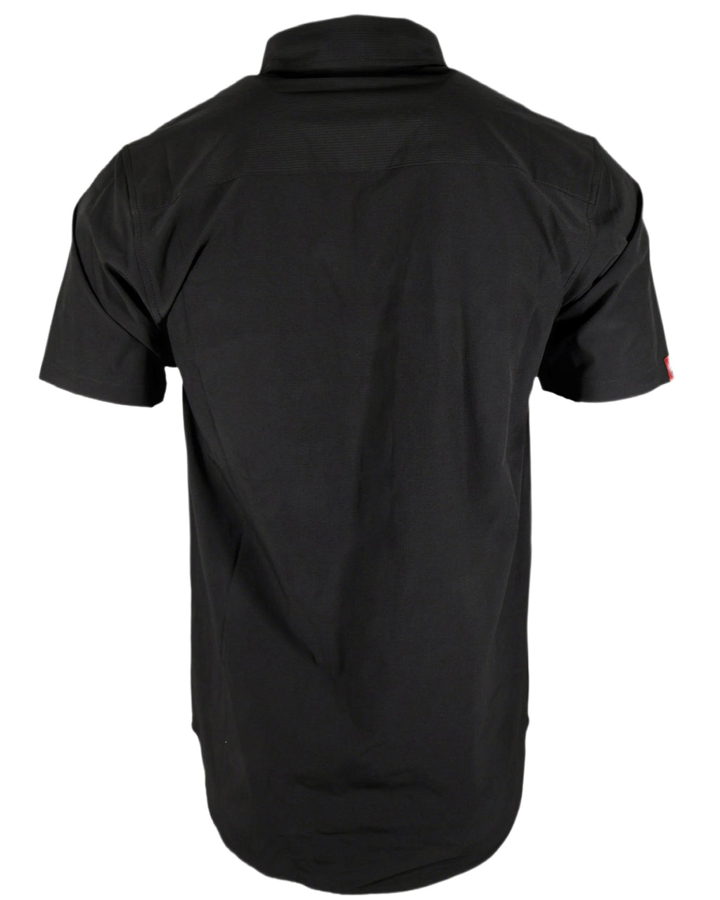 Demons Behind Me Performance Tech Hybrid Stretch Shirt – Black