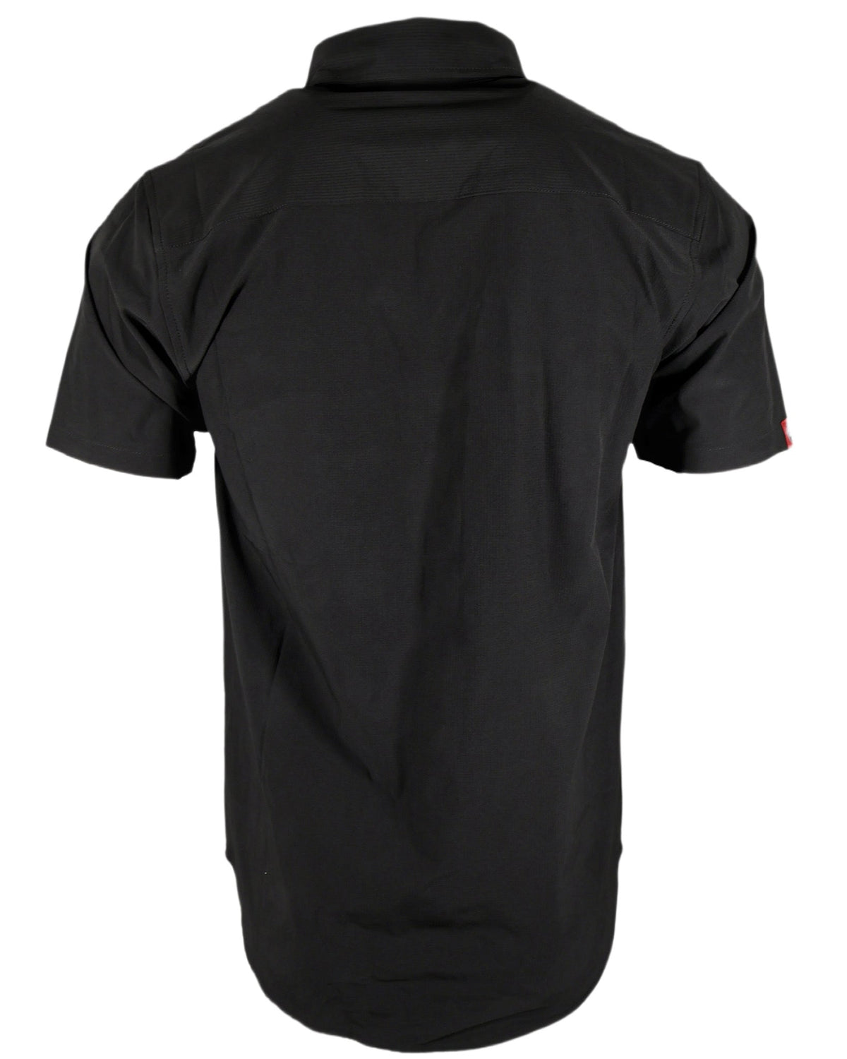 Demons Behind Me Performance Tech Hybrid Stretch Shirt – Black