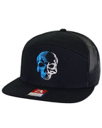 Demons Behind Me Richardson 7-Panel Two-Tone Skull Snapback