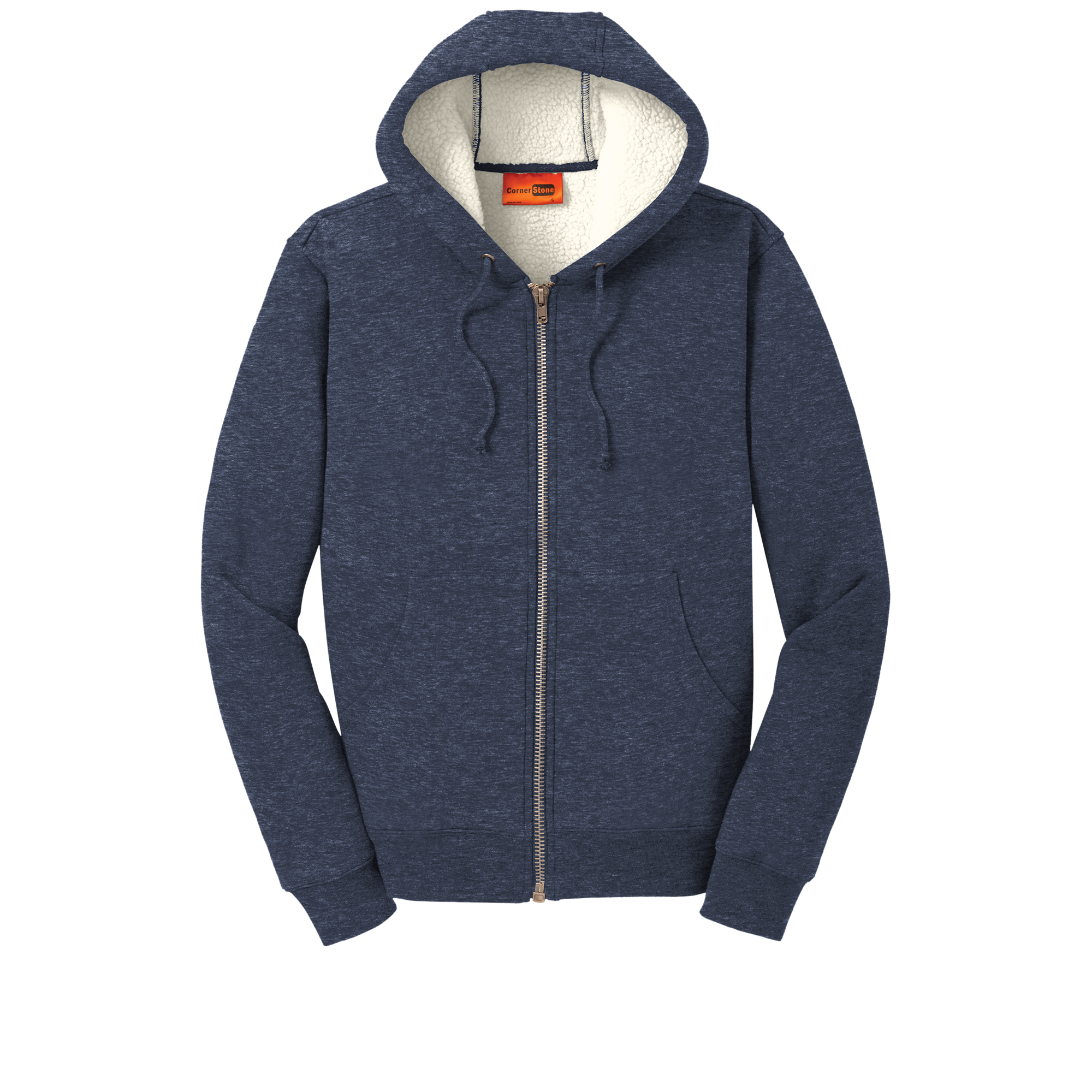 CornerStone® CS625 Heavyweight Sherpa-Lined Hooded Fleece Jacket