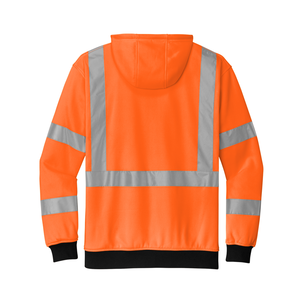 CornerStone® CSF300 ANSI 107 Class 3 Heavy-Duty Fleece Full-Zip Hoodie