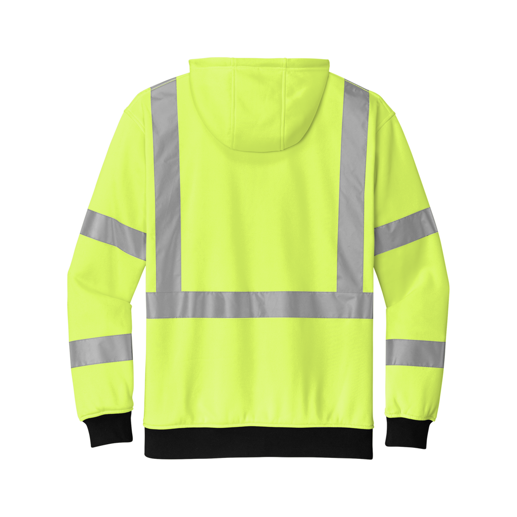 CornerStone® CSF300 ANSI 107 Class 3 Heavy-Duty Fleece Full-Zip Hoodie