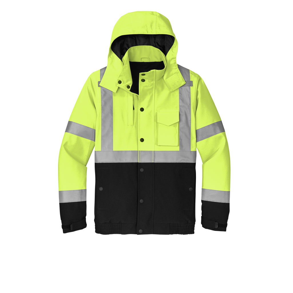 CornerStone® CSJ501 ANSI 107 Class 3 Waterproof Insulated Ripstop Bomber Jacket