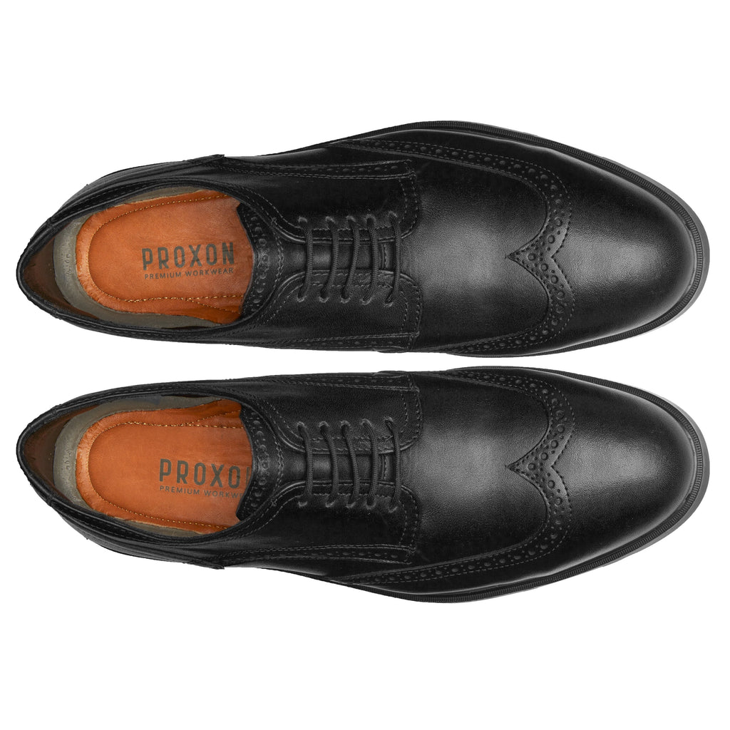 Proxon Captain Steel Toe Oxford Work Shoe – Black