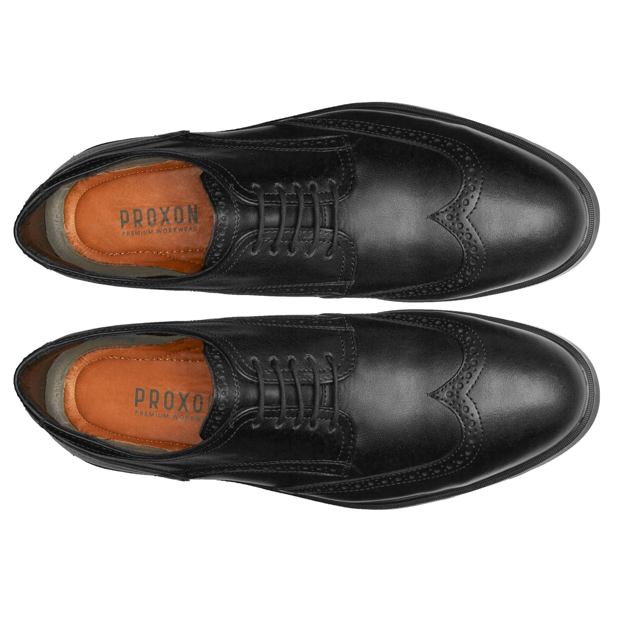 Proxon Captain Steel Toe Oxford Work Shoe – Black