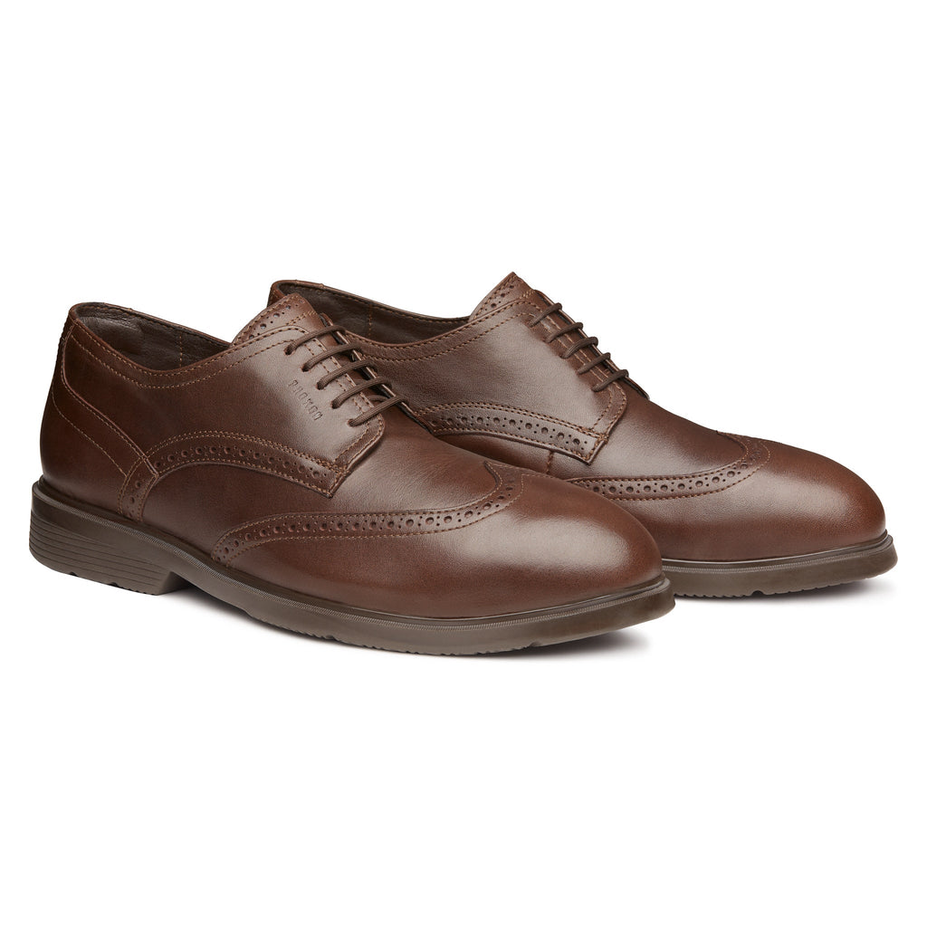 Proxon Captain Steel Toe Oxford Work Shoe – Brown