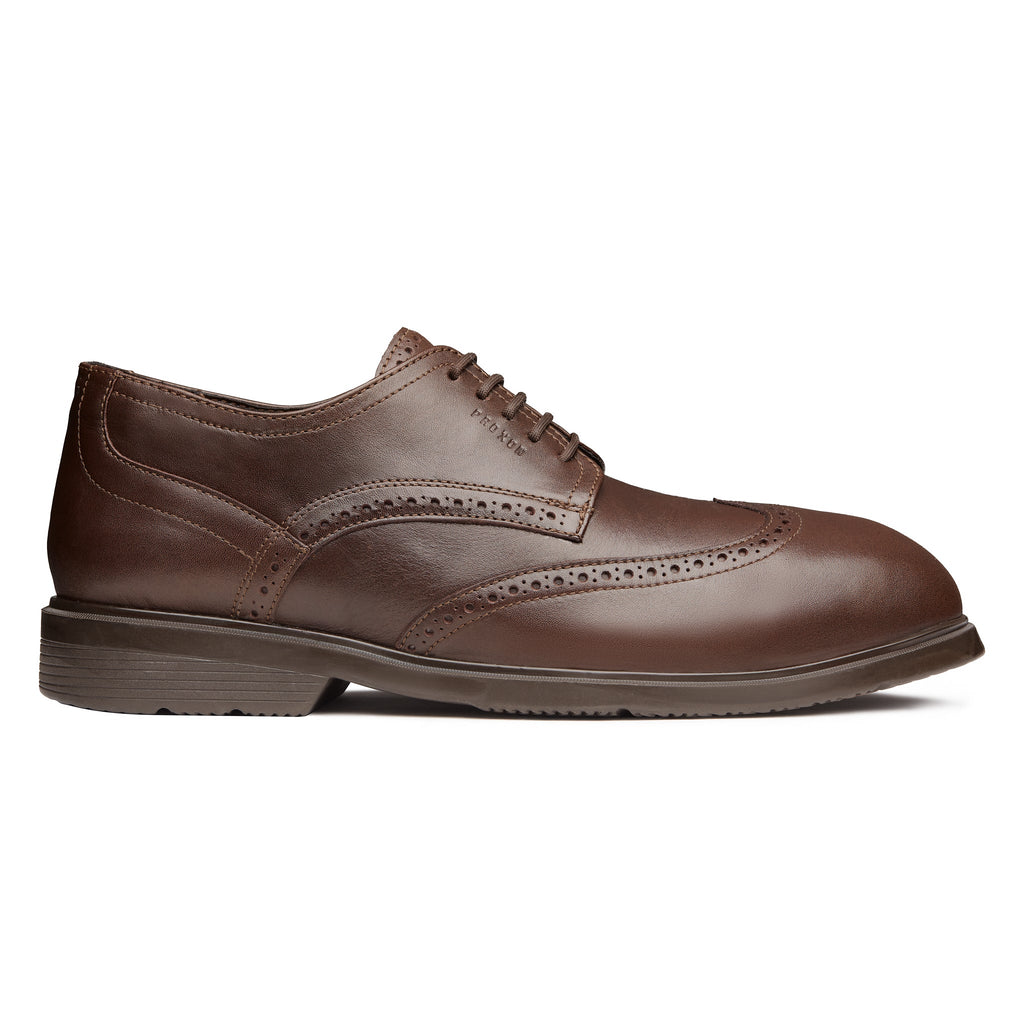 Proxon Captain Steel Toe Oxford Work Shoe – Brown