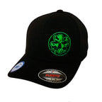 Demons Behind Me Flexfit Never Fade Clover Fitted Cap