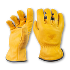 Bear Knuckles High Noon Fleece-Lined Water-Resistant Buffalo Gloves - D373