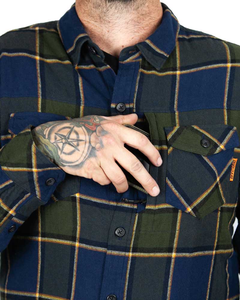 Off The Grid Destroyer Utility Flannel