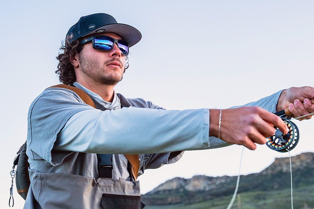 Detour Breach Deep Blue Polarized ANSI Z87+ Safety Sunglasses