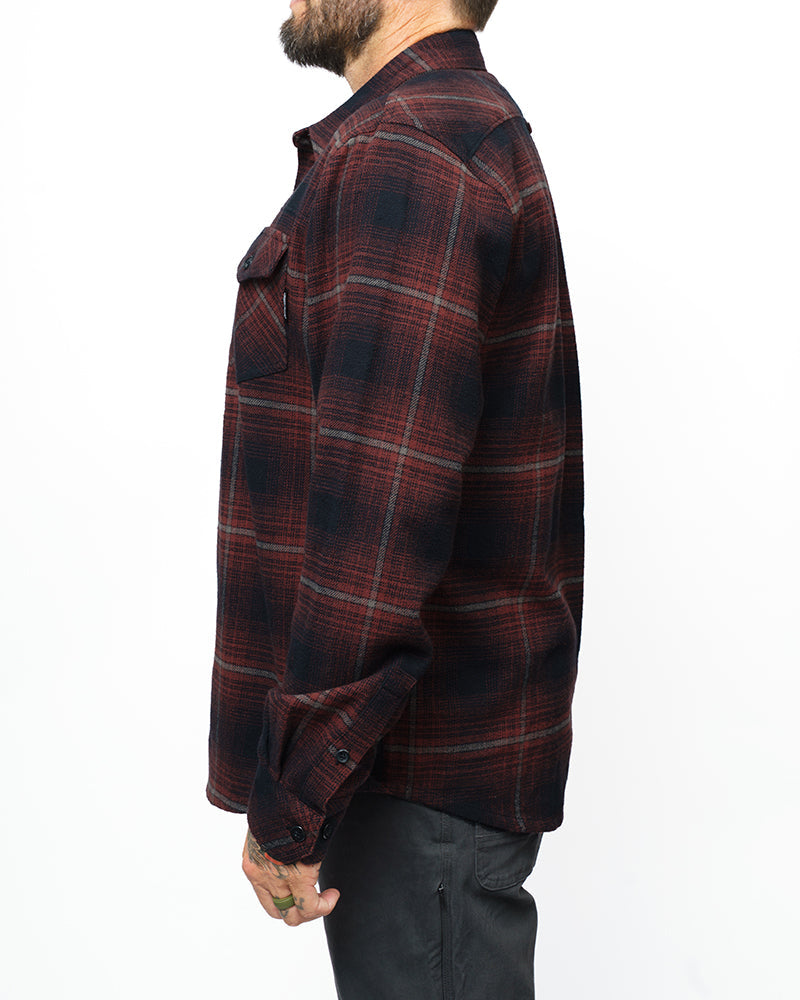 Off The Grid Destroyer Utility Flannel – Black