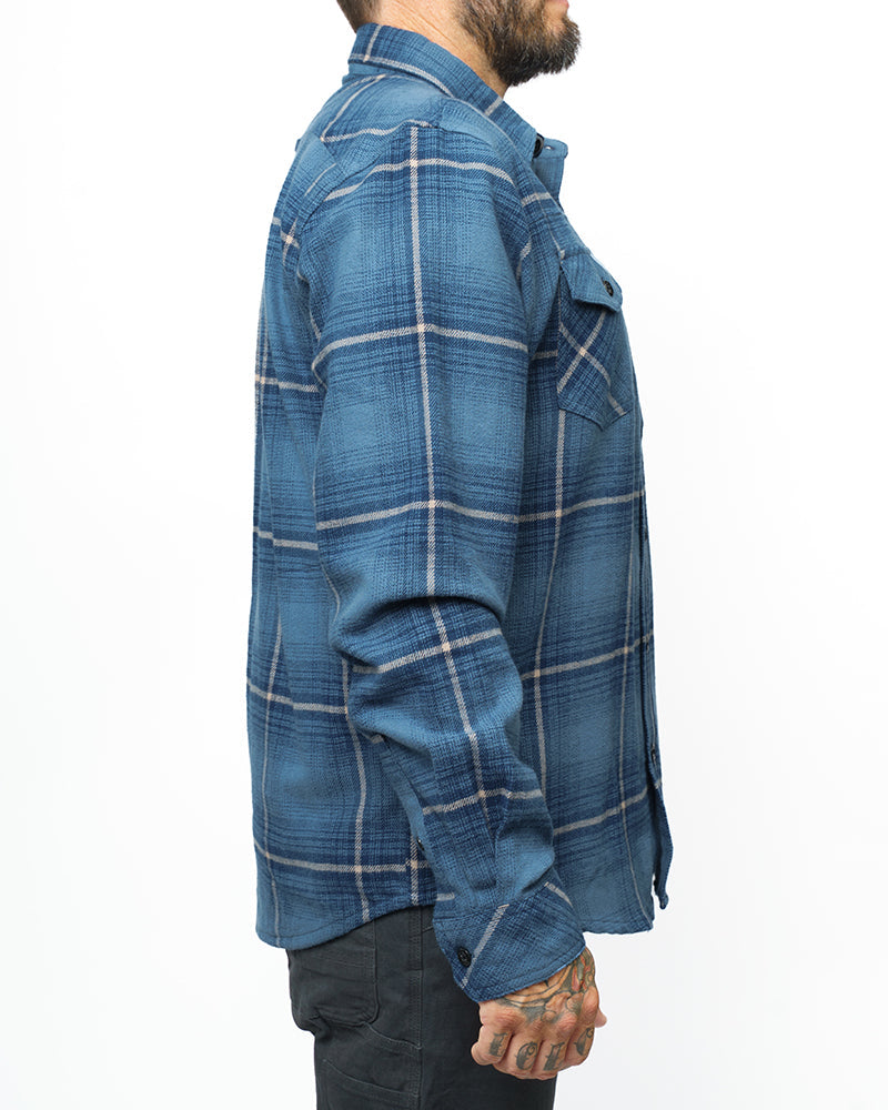 Off The Grid Destroyer Utility Flannel – Pale Blue