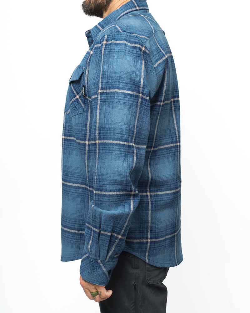 Off The Grid Destroyer Utility Flannel – Pale Blue