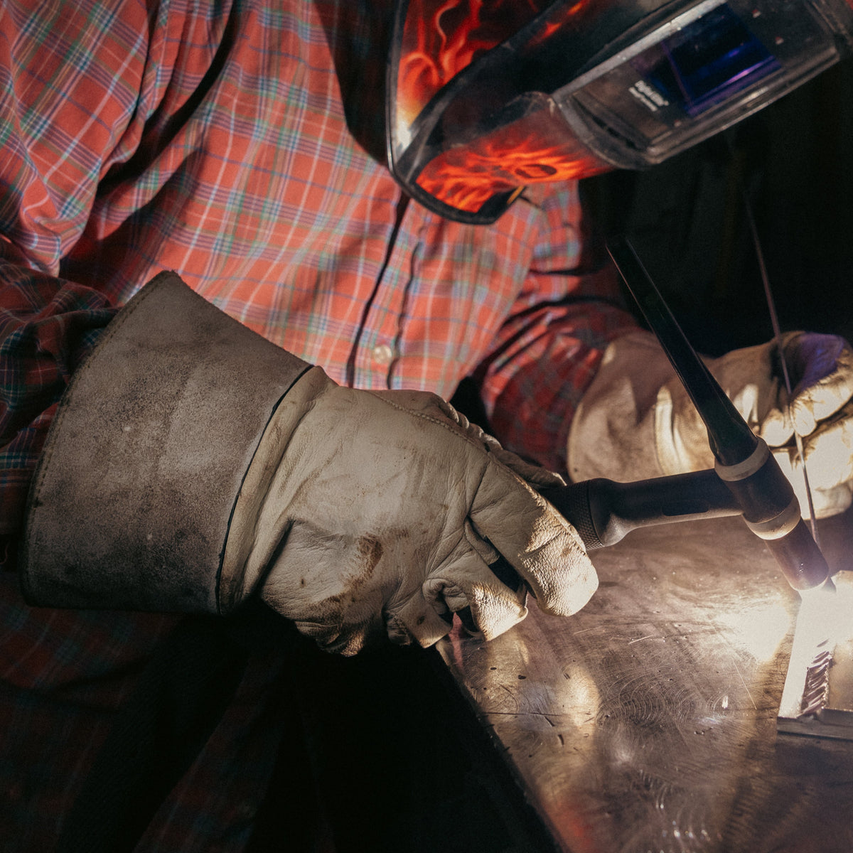 Bear Knuckles Dime Stacker TIG Goatskin Welding Gloves - T255