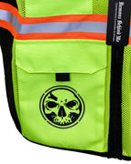 Demons Behind Me Class 2 Hi-Vis Stretch-Panel Vest