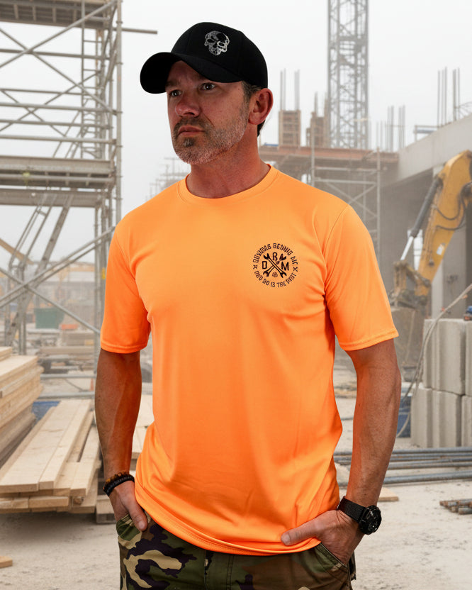 Demons Behind Me Hard Work / Relentless Pursuit UPF 50 Performance T-Shirt