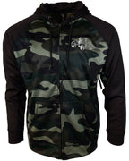 Demons Behind Me Performance Tech Fleece Zip-Up Hoodie