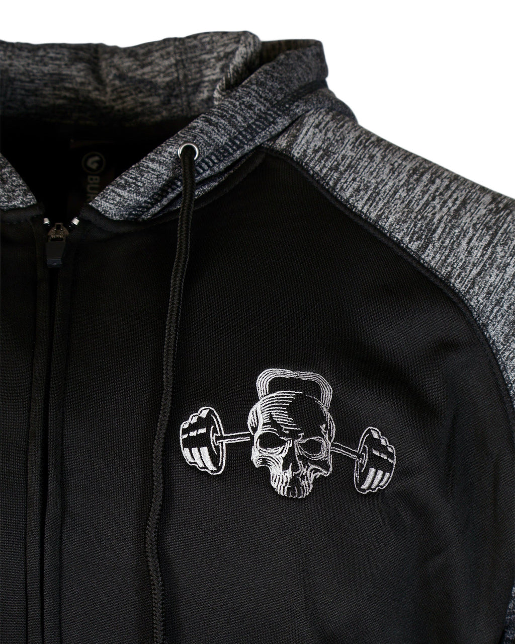 Demons Behind Me Performance Tech Fleece Zip-Up Hoodie