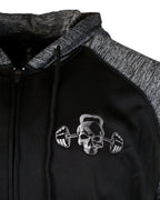 Demons Behind Me Performance Tech Fleece Zip-Up Hoodie